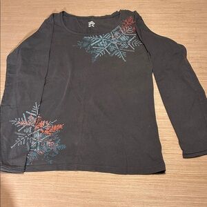 Columbia Gray Long Sleeve Top